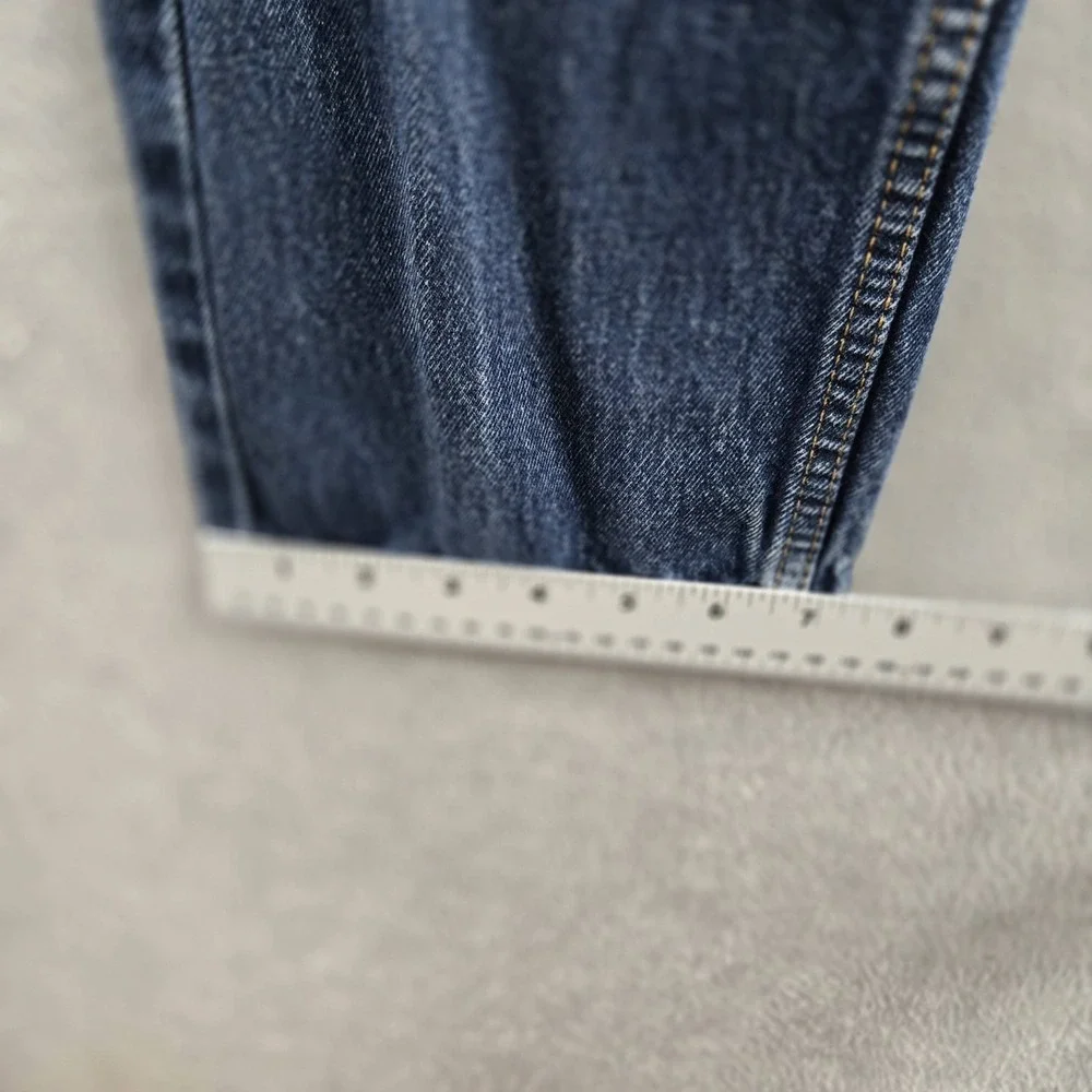 Levi's 505 Men Jeans 31X34 Blue Denim Regular Fit Straight‎ Leg